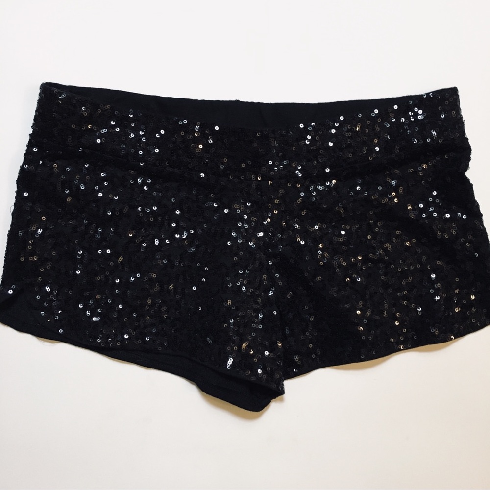 Sequin Mini Shorts